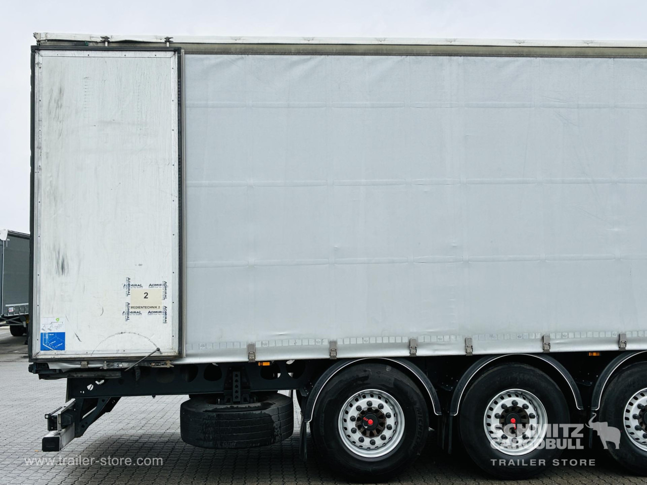 BERGER Auflieger Curtainsider Standard - نصف مقطورة بستائر جانبية: صورة 3 BERGER Auflieger Curtainsider Standard - نصف مقطورة بستائر جانبية: صورة 3