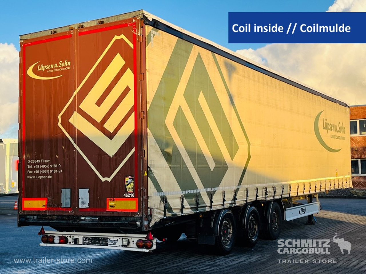 FLIEGL Auflieger Curtainsider Mega - نصف مقطورة بستائر جانبية: صورة 1 FLIEGL Auflieger Curtainsider Mega - نصف مقطورة بستائر جانبية: صورة 1