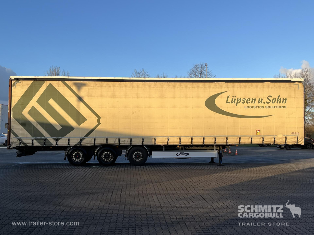 FLIEGL Auflieger Curtainsider Mega - نصف مقطورة بستائر جانبية: صورة 2 FLIEGL Auflieger Curtainsider Mega - نصف مقطورة بستائر جانبية: صورة 2