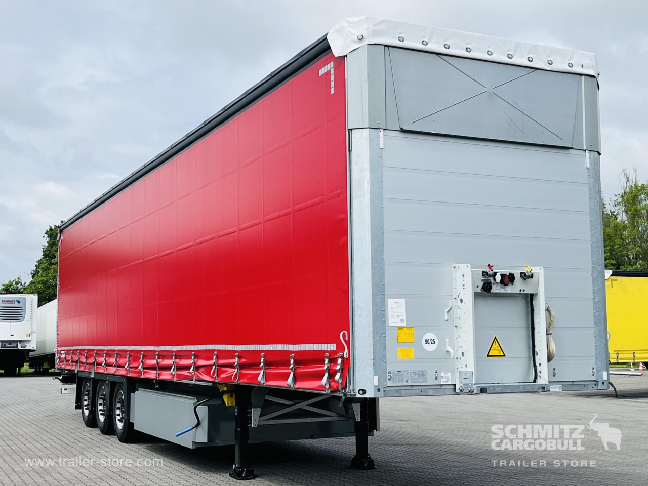 SCHMITZ Auflieger Curtainsider Mega - نصف مقطورة بستائر جانبية: صورة 1 SCHMITZ Auflieger Curtainsider Mega - نصف مقطورة بستائر جانبية: صورة 1