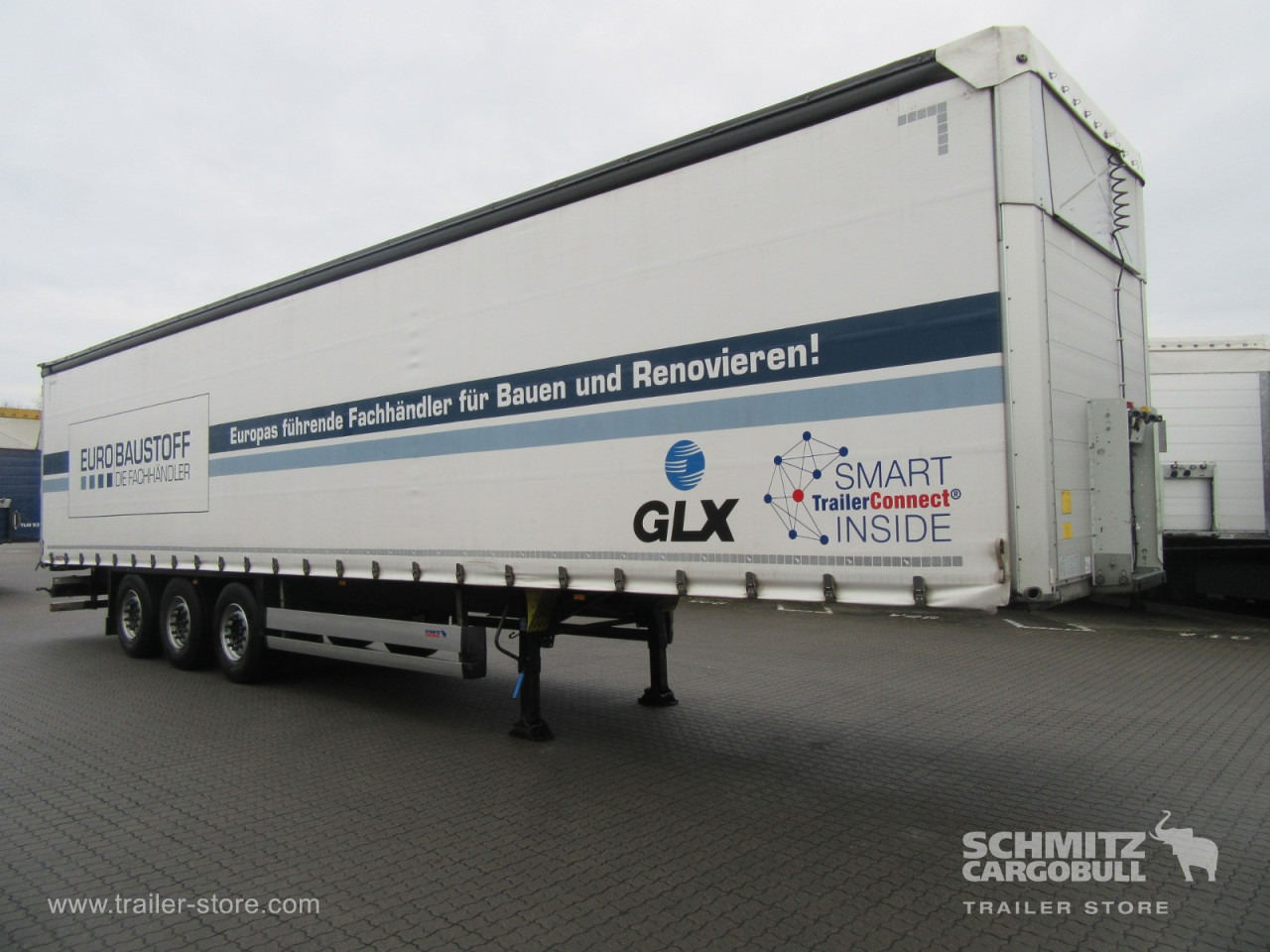 SCHMITZ Auflieger Curtainsider Standard - نصف مقطورة بستائر جانبية: صورة 1 SCHMITZ Auflieger Curtainsider Standard - نصف مقطورة بستائر جانبية: صورة 1