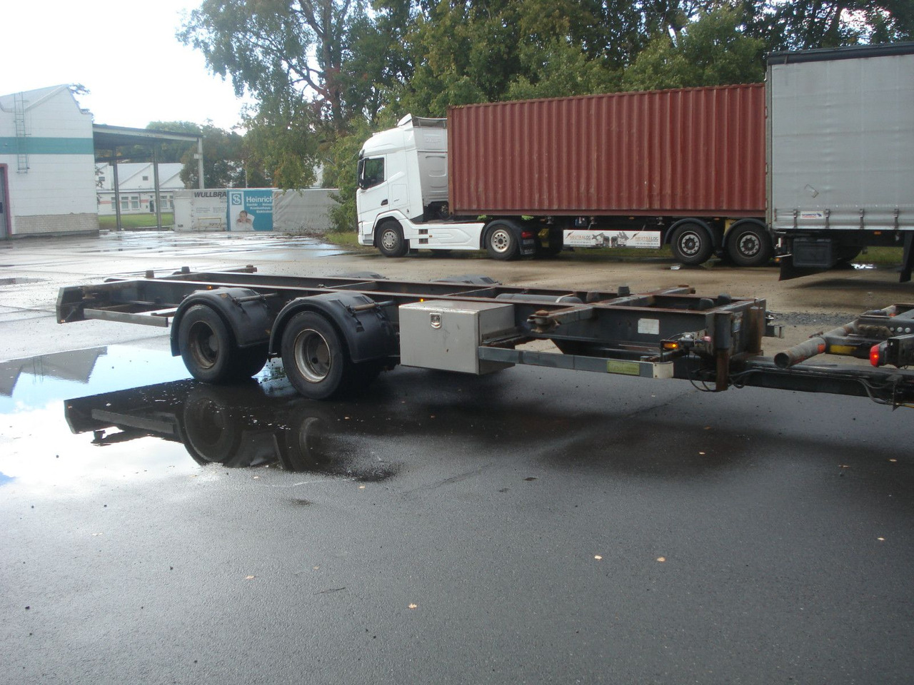 Krebs Jumbo Tandem für 7,82 WBs - ناقل حاوية/ مقطورة بحاوية: صورة 5 Krebs Jumbo Tandem für 7,82 WBs - ناقل حاوية/ مقطورة بحاوية: صورة 5