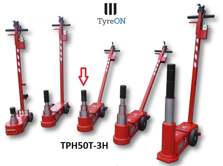 TPH50T-3H Air hydraulic jack 50 Tons - معدات الورشة: صورة 4 TPH50T-3H Air hydraulic jack 50 Tons - معدات الورشة: صورة 4