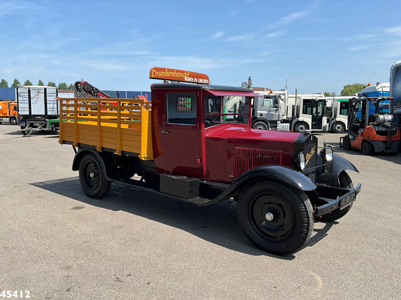 BERLIET V.H.A Oldtimer met open laadbak - شاحنات مسطحة: صورة 3 BERLIET V.H.A Oldtimer met open laadbak - شاحنات مسطحة: صورة 3