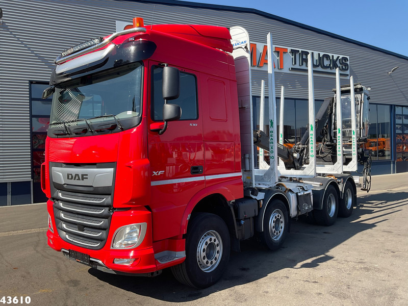 DAF FAD XF 530 8x4 Holzkran - شاحنة كرين: صورة 3 DAF FAD XF 530 8x4 Holzkran - شاحنة كرين: صورة 3