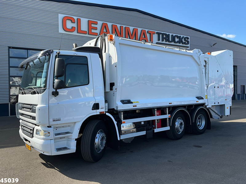 DAF FAG 75 CF 250 Geesink 20m³ + Welvaarts weighing system - شاحنة قمامة: صورة 1 DAF FAG 75 CF 250 Geesink 20m³ + Welvaarts weighing system - شاحنة قمامة: صورة 1