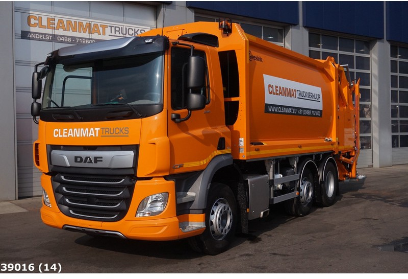 DAF FAG CF 340 Welvaarts weighing system - شاحنة قمامة: صورة 1 DAF FAG CF 340 Welvaarts weighing system - شاحنة قمامة: صورة 1