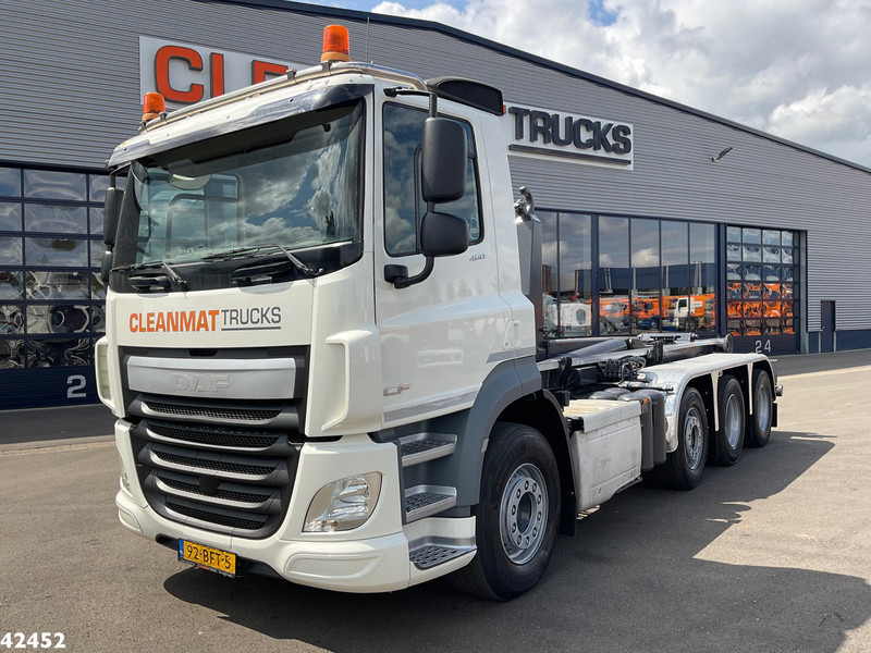 DAF FAK CF 460 Tridem 8x2 Euro 6 VDL 30 Ton haakarmsysteem - شاحنة برافعة خطافية: صورة 2 DAF FAK CF 460 Tridem 8x2 Euro 6 VDL 30 Ton haakarmsysteem - شاحنة برافعة خطافية: صورة 2