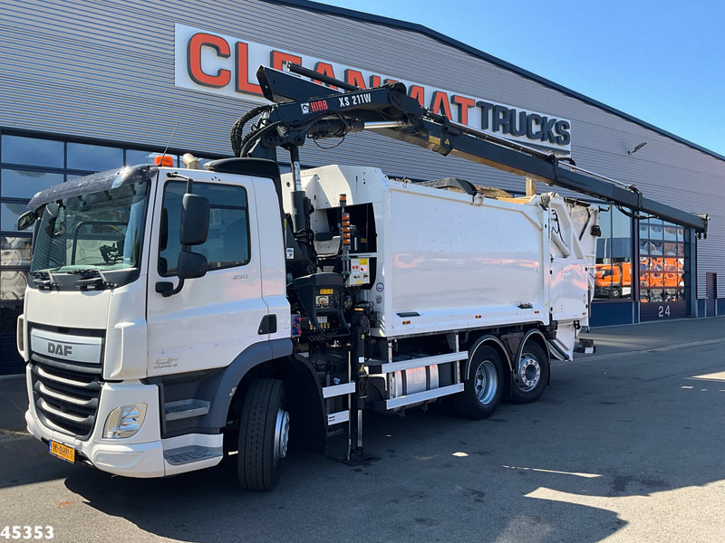 DAF FAN CF 290 Euro 6 Hiab 21 Tonmeter laadkraan - شاحنة قمامة: صورة 1 DAF FAN CF 290 Euro 6 Hiab 21 Tonmeter laadkraan - شاحنة قمامة: صورة 1