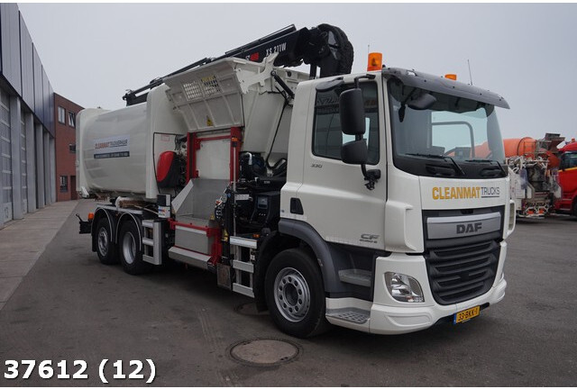 DAF FAN CF 330 Welvaarts weegsysteem 21 ton/meter laadkraan - شاحنة قمامة: صورة 4 DAF FAN CF 330 Welvaarts weegsysteem 21 ton/meter laadkraan - شاحنة قمامة: صورة 4