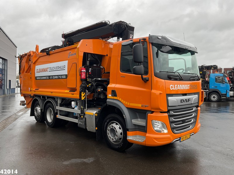 DAF FAN CF 340 Hiab 23 ton/meter laadkraan Welvaarts weighing system - شاحنة قمامة: صورة 3 DAF FAN CF 340 Hiab 23 ton/meter laadkraan Welvaarts weighing system - شاحنة قمامة: صورة 3