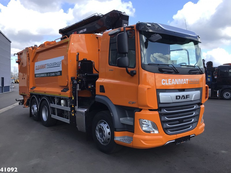 DAF FAN CF 340 Hiab 23 ton/meter laadkraan Welvaarts weighing system - شاحنة قمامة: صورة 4 DAF FAN CF 340 Hiab 23 ton/meter laadkraan Welvaarts weighing system - شاحنة قمامة: صورة 4