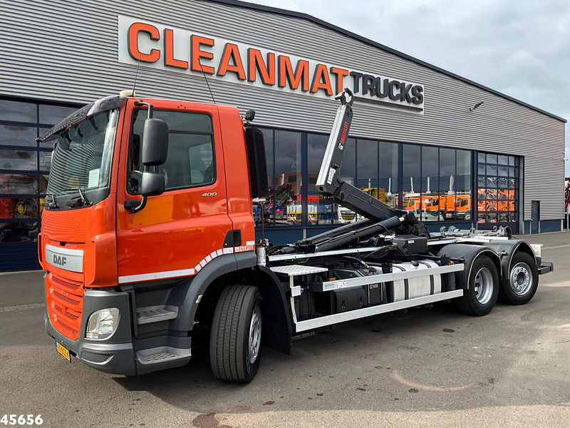 DAF FAN CF 400 Euro 6 Multilift 26 Ton haakarmsysteem - شاحنة برافعة خطافية: صورة 1 DAF FAN CF 400 Euro 6 Multilift 26 Ton haakarmsysteem - شاحنة برافعة خطافية: صورة 1