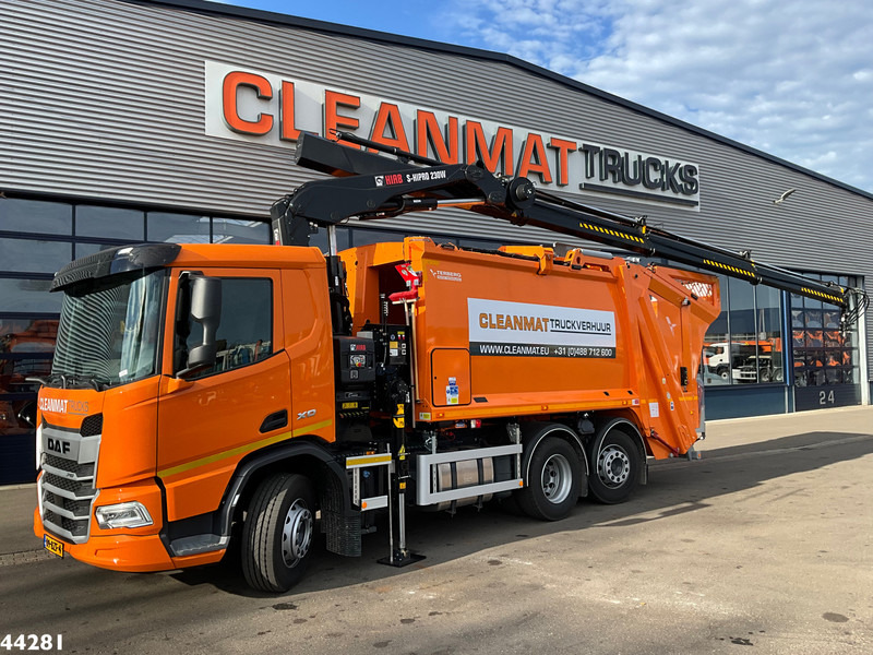 DAF FAN XD 340 Euro 6 Hiab 23 Tonmeter laadkraan - شاحنة قمامة: صورة 1 DAF FAN XD 340 Euro 6 Hiab 23 Tonmeter laadkraan - شاحنة قمامة: صورة 1