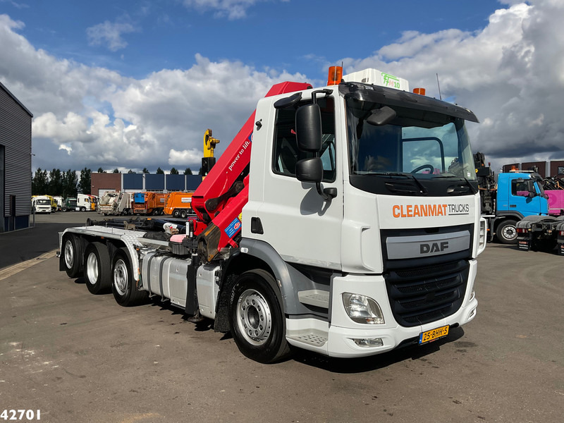 DAF FAQ CF 400 8x2 Euro 6 HMF 21 Tonmeter laadkraan - شاحنة برافعة خطافية, شاحنة كرين: صورة 5 DAF FAQ CF 400 8x2 Euro 6 HMF 21 Tonmeter laadkraan - شاحنة برافعة خطافية, شاحنة كرين: صورة 5