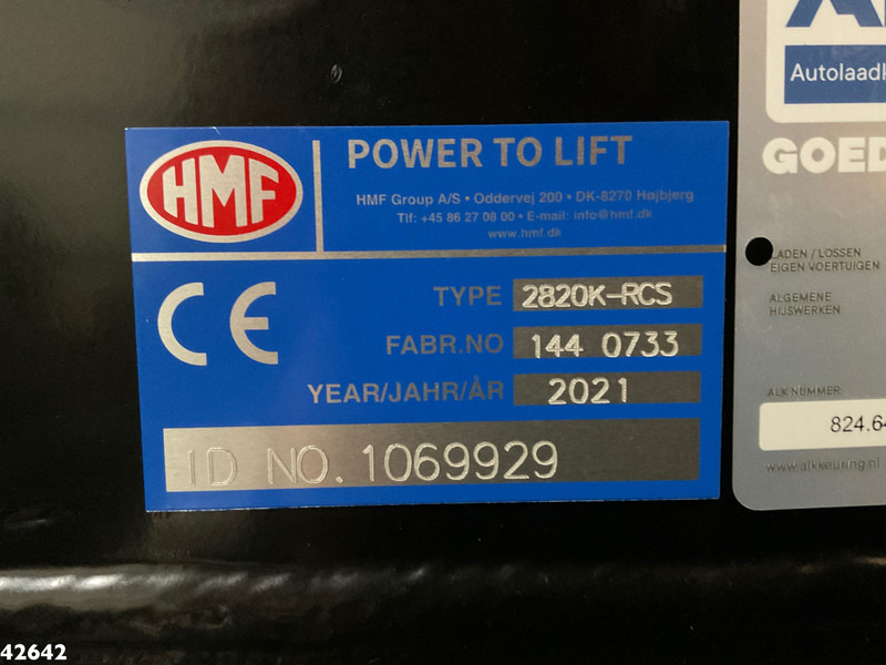 شاحنة برافعة خطافية, شاحنة كرين DAF FAQ CF 430 HMF 28 Tonmeter laadkraan: صورة 15