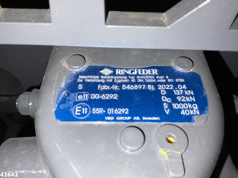 شاحنة برافعة خطافية, شاحنة كرين DAF FAQ CF 430 HMF 28 Tonmeter laadkraan: صورة 14