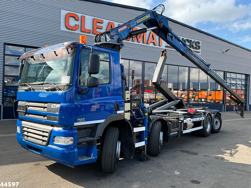 DAF FAX 85 CF 360 8x2 Euro 5 Hiab 16 Tonmeter laadkraan - شاحنة برافعة خطافية, شاحنة كرين: صورة 1 DAF FAX 85 CF 360 8x2 Euro 5 Hiab 16 Tonmeter laadkraan - شاحنة برافعة خطافية, شاحنة كرين: صورة 1