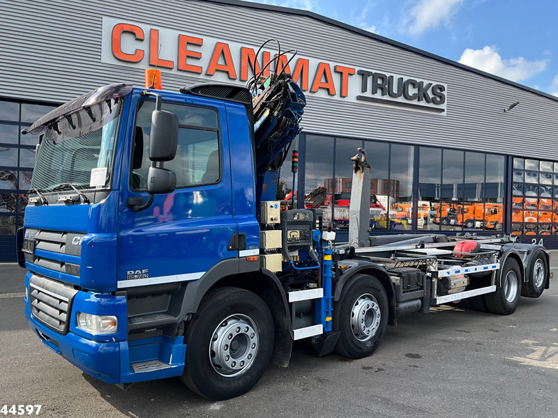 DAF FAX 85 CF 360 8x2 Euro 5 Hiab 16 Tonmeter laadkraan - شاحنة برافعة خطافية, شاحنة كرين: صورة 2 DAF FAX 85 CF 360 8x2 Euro 5 Hiab 16 Tonmeter laadkraan - شاحنة برافعة خطافية, شاحنة كرين: صورة 2
