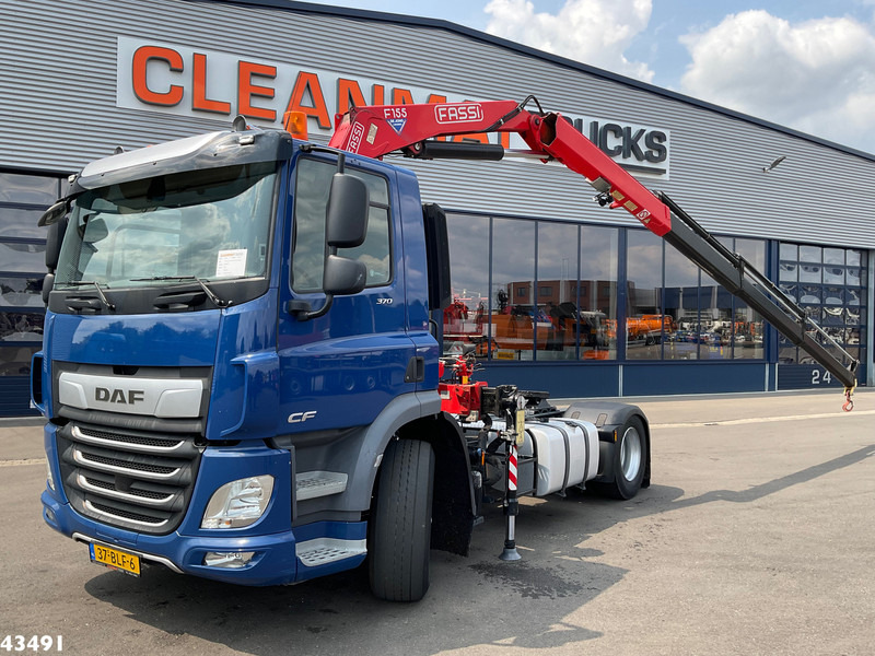 DAF FT CF 370 Euro 6 Fassi 15 Tonmeter laadkraan - رأس تريلا: صورة 1 DAF FT CF 370 Euro 6 Fassi 15 Tonmeter laadkraan - رأس تريلا: صورة 1