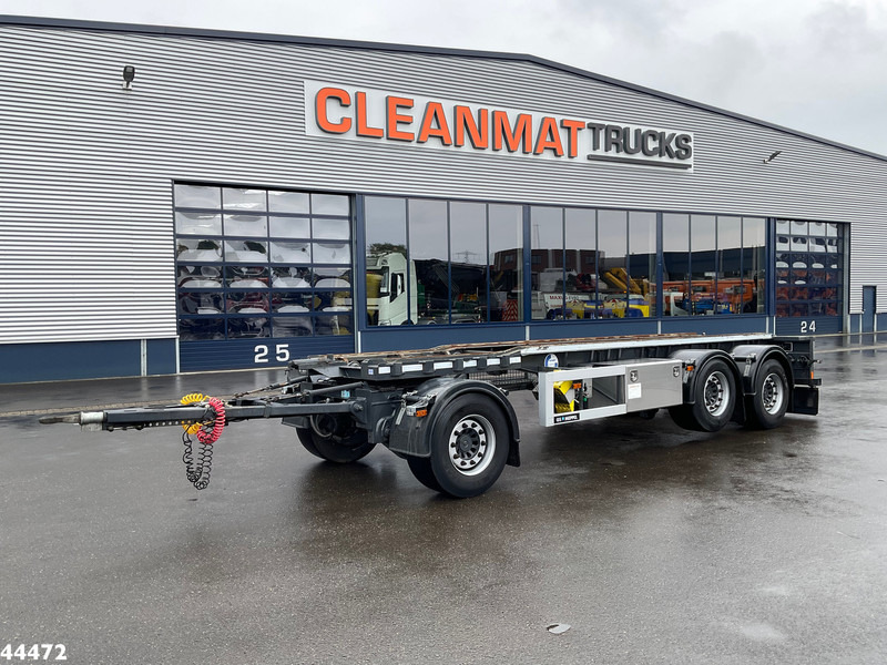 GS Meppel 3-assige container aanhangwagen - ناقل حاوية/ مقطورة بحاوية: صورة 1 GS Meppel 3-assige container aanhangwagen - ناقل حاوية/ مقطورة بحاوية: صورة 1