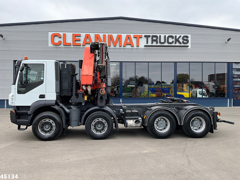 Iveco Stralis AD410T44 8x4 Palfinger 44 Tonmeter laadkraan + Fly-Jib Just 222.398 km! - رأس تريلا: صورة 3 Iveco Stralis AD410T44 8x4 Palfinger 44 Tonmeter laadkraan + Fly-Jib Just 222.398 km! - رأس تريلا: صورة 3