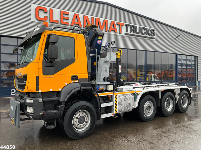 تأجير Iveco Trakker AD380T41W 8x6 Euro 6 HMF 19 Tonmeter Z-kraan Iveco Trakker AD380T41W 8x6 Euro 6 HMF 19 Tonmeter Z-kraan: صورة 6