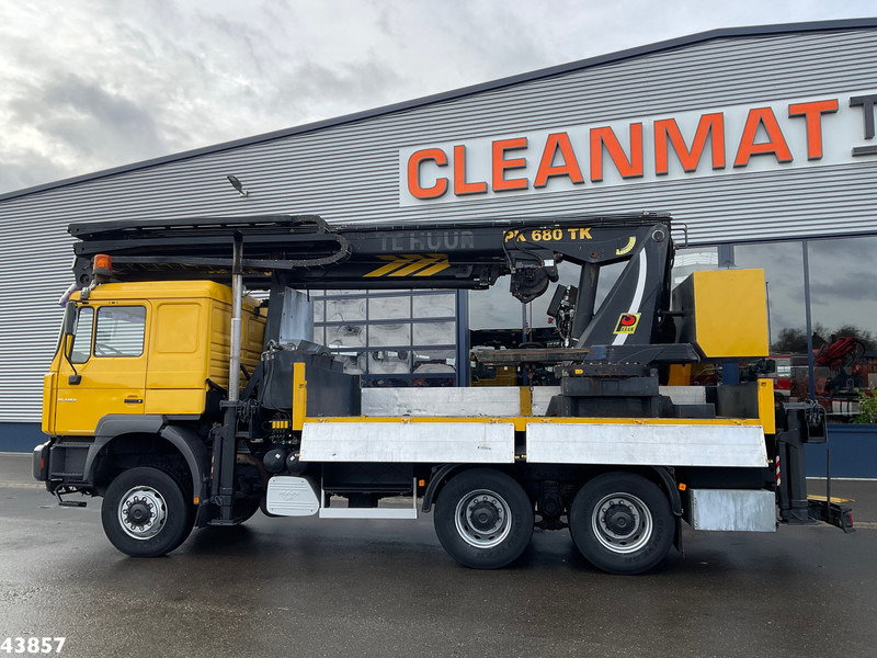 MAN F2000 6x6 Full Steel Manual Palfinger 68 Meter Dachdecker kran Just 54.133 km! - شاحنة كرين: صورة 4 MAN F2000 6x6 Full Steel Manual Palfinger 68 Meter Dachdecker kran Just 54.133 km! - شاحنة كرين: صورة 4