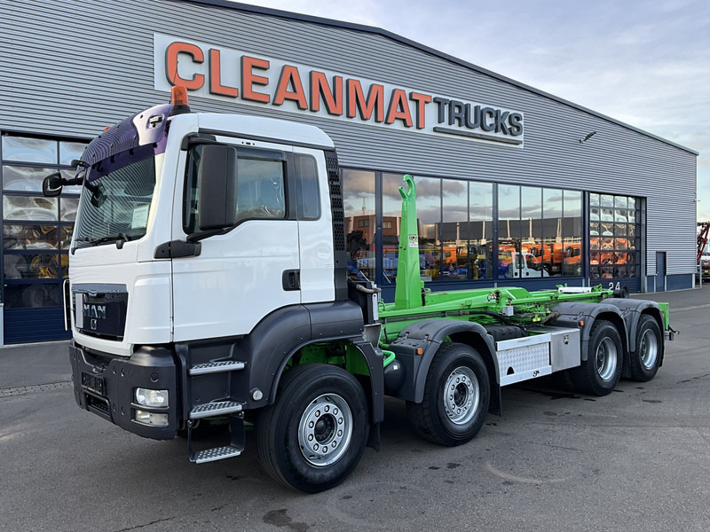 MAN TGA 41.440 8x4 Full Steel AJK 26 Ton Haakarmsysteem - شاحنة برافعة خطافية: صورة 2 MAN TGA 41.440 8x4 Full Steel AJK 26 Ton Haakarmsysteem - شاحنة برافعة خطافية: صورة 2
