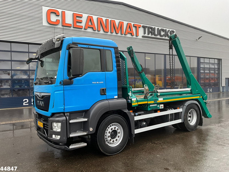 MAN TGS 18.420 Euro 6 Retarder VDL 13 Ton portaalarmsysteem - شاحنة لودر انزلاقي: صورة 1 MAN TGS 18.420 Euro 6 Retarder VDL 13 Ton portaalarmsysteem - شاحنة لودر انزلاقي: صورة 1