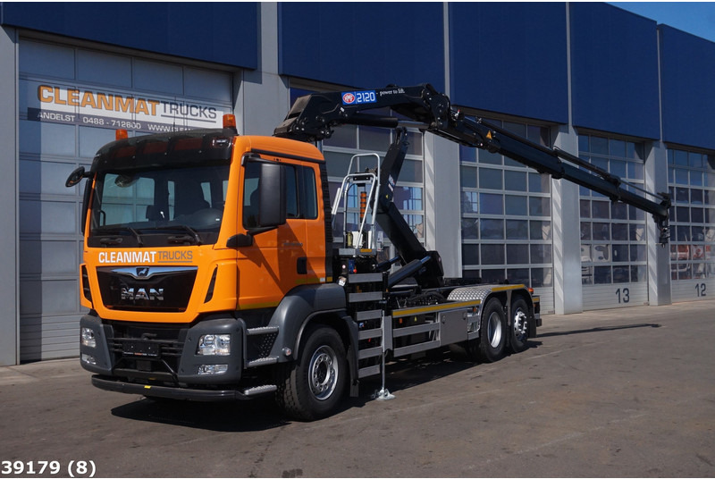 MAN TGS 26.420 HMF 21 Tonmeter laadkraan Just 170.296 km! - شاحنة برافعة خطافية, شاحنة كرين: صورة 1 MAN TGS 26.420 HMF 21 Tonmeter laadkraan Just 170.296 km! - شاحنة برافعة خطافية, شاحنة كرين: صورة 1