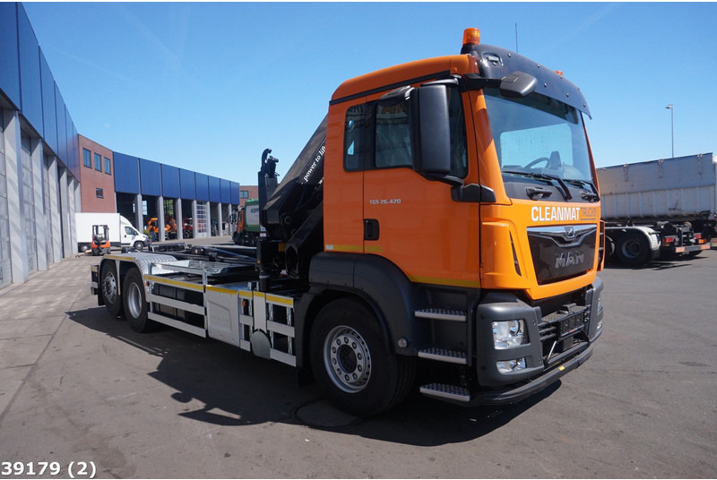 MAN TGS 26.420 HMF 21 Tonmeter laadkraan Just 170.296 km! - شاحنة برافعة خطافية, شاحنة كرين: صورة 3 MAN TGS 26.420 HMF 21 Tonmeter laadkraan Just 170.296 km! - شاحنة برافعة خطافية, شاحنة كرين: صورة 3
