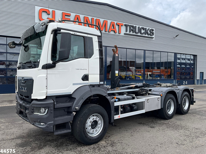 MAN TGS 33.470 6x4 Euro 6 Full Steel AJK 20 Ton haakarmsysteem - شاحنة برافعة خطافية: صورة 2 MAN TGS 33.470 6x4 Euro 6 Full Steel AJK 20 Ton haakarmsysteem - شاحنة برافعة خطافية: صورة 2