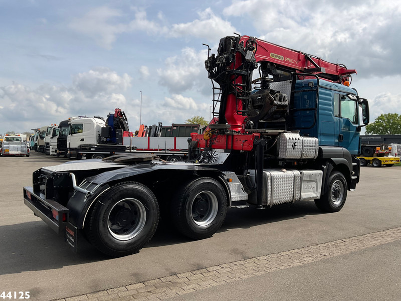 MAN TGS 33.480 6x6 Euro 6 Palfinger 27 Tonmeter boomkraan - مقطورة السحب: صورة 5 MAN TGS 33.480 6x6 Euro 6 Palfinger 27 Tonmeter boomkraan - مقطورة السحب: صورة 5