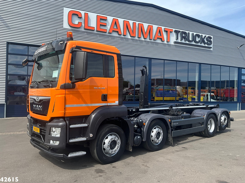 شاحنة برافعة خطافية MAN TGS 35.360 8x2 Euro 6 VDL 30 Ton haakarmsysteem: صورة 6