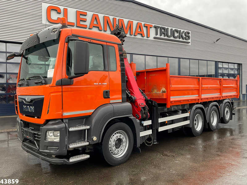 MAN TGS 35.400 8x4 Euro 6 Palfinger 17 Tonmeter Z-kraan - شاحنة قلاب, شاحنة كرين: صورة 4 MAN TGS 35.400 8x4 Euro 6 Palfinger 17 Tonmeter Z-kraan - شاحنة قلاب, شاحنة كرين: صورة 4