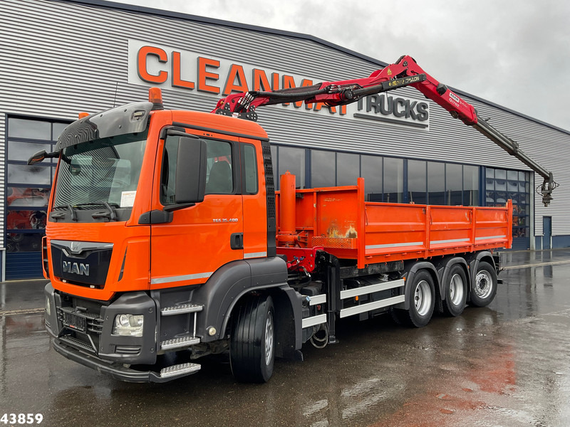 MAN TGS 35.400 8x4 Euro 6 Palfinger 17 Tonmeter Z-kraan - شاحنة قلاب, شاحنة كرين: صورة 2 MAN TGS 35.400 8x4 Euro 6 Palfinger 17 Tonmeter Z-kraan - شاحنة قلاب, شاحنة كرين: صورة 2