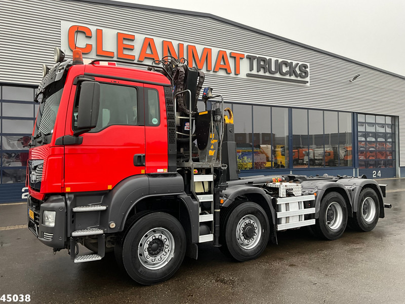 MAN TGS 35.400 8x6 Euro 6 HMF 16 Tonmeter Z-kraan - شاحنة برافعة خطافية, شاحنة كرين: صورة 2 MAN TGS 35.400 8x6 Euro 6 HMF 16 Tonmeter Z-kraan - شاحنة برافعة خطافية, شاحنة كرين: صورة 2