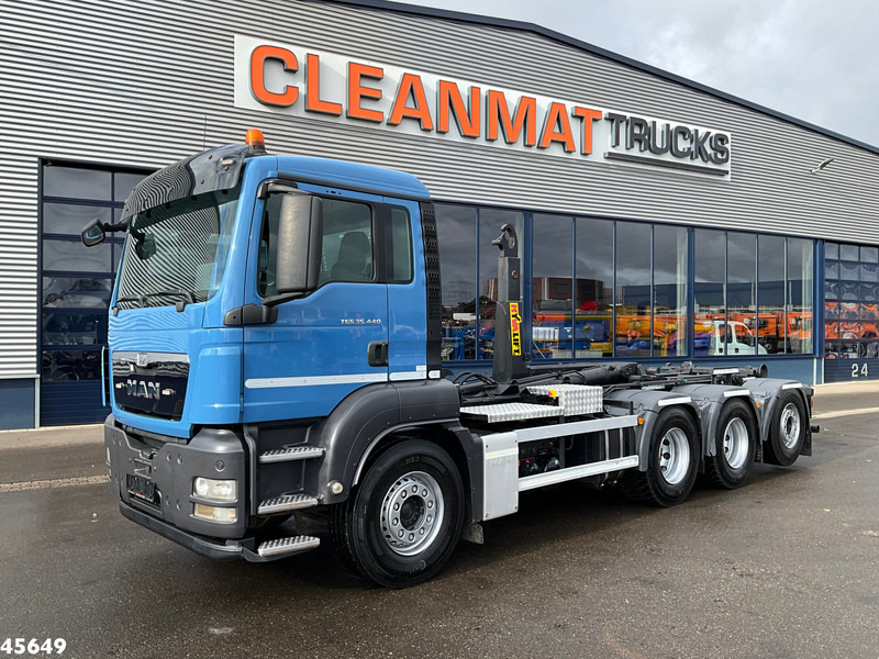 MAN TGS 35.440 8x4 Hyvalift 26 Ton haakarmsysteem - شاحنة برافعة خطافية: صورة 2 MAN TGS 35.440 8x4 Hyvalift 26 Ton haakarmsysteem - شاحنة برافعة خطافية: صورة 2