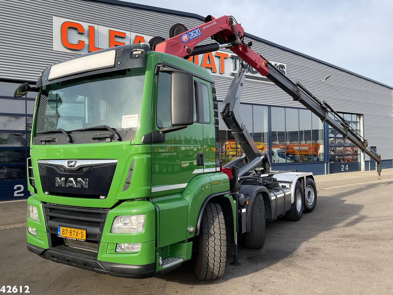 MAN TGS 35.460 8x2 Euro 6 HMF 26 Tonmeter laadkraan - شاحنة برافعة خطافية, شاحنة كرين: صورة 1 MAN TGS 35.460 8x2 Euro 6 HMF 26 Tonmeter laadkraan - شاحنة برافعة خطافية, شاحنة كرين: صورة 1