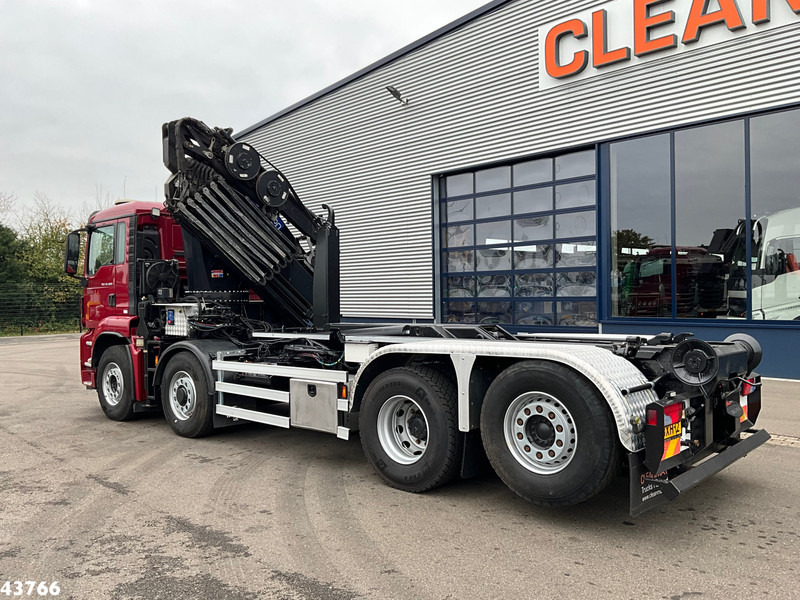 MAN TGS 35.480 8x4H Euro 6 HMF 40 Tonmeter laadkraan + Fly-Jib - شاحنة كرين: صورة 5 MAN TGS 35.480 8x4H Euro 6 HMF 40 Tonmeter laadkraan + Fly-Jib - شاحنة كرين: صورة 5