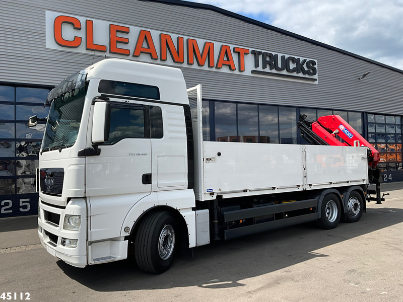 MAN TGX 26.480 Intarder HMF 40 Tonmeter laadkraan + Winch - شاحنة كرين: صورة 2 MAN TGX 26.480 Intarder HMF 40 Tonmeter laadkraan + Winch - شاحنة كرين: صورة 2