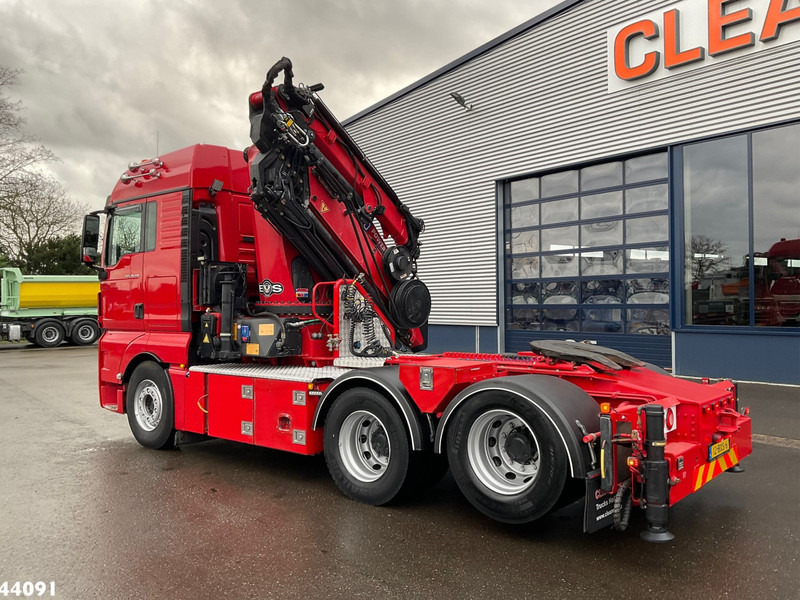 MAN TGX 28.510 HMF 50 Tonmeter laadkraan + Fly-Jib - مقطورة السحب: صورة 3 MAN TGX 28.510 HMF 50 Tonmeter laadkraan + Fly-Jib - مقطورة السحب: صورة 3