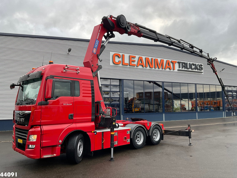 MAN TGX 28.510 HMF 50 Tonmeter laadkraan + Fly-Jib - مقطورة السحب: صورة 1 MAN TGX 28.510 HMF 50 Tonmeter laadkraan + Fly-Jib - مقطورة السحب: صورة 1