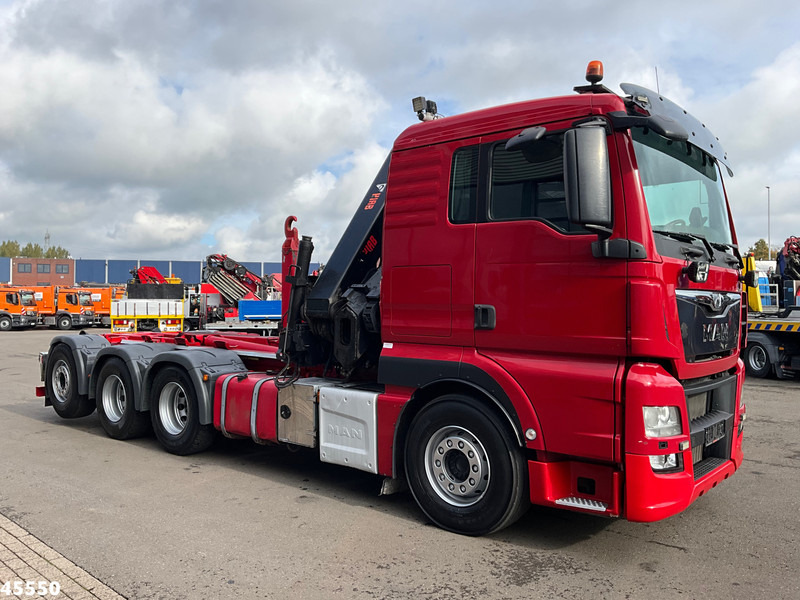 MAN TGX 35.480 8x4 Euro 6 Hiab 28 Tonmeter laadkraan - شاحنة برافعة خطافية, شاحنة كرين: صورة 3 MAN TGX 35.480 8x4 Euro 6 Hiab 28 Tonmeter laadkraan - شاحنة برافعة خطافية, شاحنة كرين: صورة 3