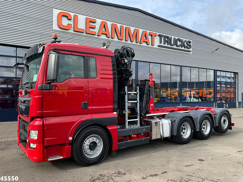 MAN TGX 35.480 8x4 Euro 6 Hiab 28 Tonmeter laadkraan - شاحنة برافعة خطافية, شاحنة كرين: صورة 2 MAN TGX 35.480 8x4 Euro 6 Hiab 28 Tonmeter laadkraan - شاحنة برافعة خطافية, شاحنة كرين: صورة 2