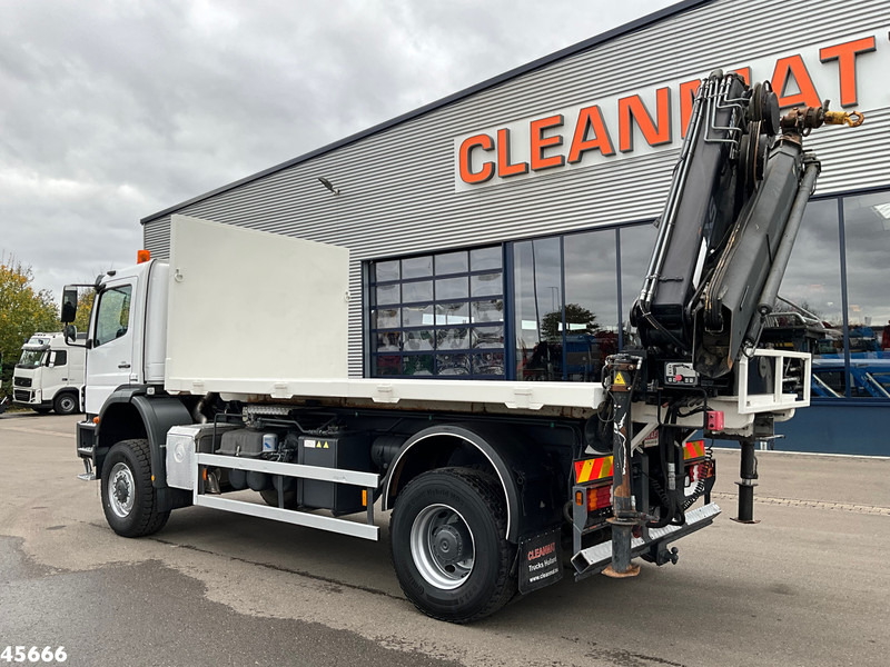 Mercedes-Benz AXOR 1929 4x4 VDL 14 Ton haakarmsysteem + Laadplateau met Hiab 14 Tonmeter laadkraan - شاحنة كرين: صورة 2 Mercedes-Benz AXOR 1929 4x4 VDL 14 Ton haakarmsysteem + Laadplateau met Hiab 14 Tonmeter laadkraan - شاحنة كرين: صورة 2