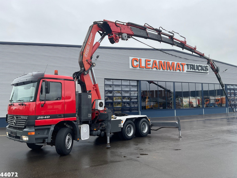 Mercedes-Benz Actros 2640 6x4 Fassi 60 Tonmeter laadkraan + Fly-jib - شاحنة كرين: صورة 1 Mercedes-Benz Actros 2640 6x4 Fassi 60 Tonmeter laadkraan + Fly-jib - شاحنة كرين: صورة 1