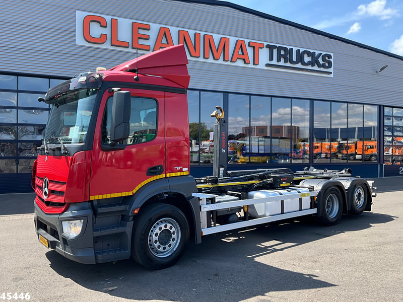 Mercedes-Benz Antos 2543 Euro 6 Multilift 26 Ton haakarmsysteem - شاحنة برافعة خطافية: صورة 2 Mercedes-Benz Antos 2543 Euro 6 Multilift 26 Ton haakarmsysteem - شاحنة برافعة خطافية: صورة 2