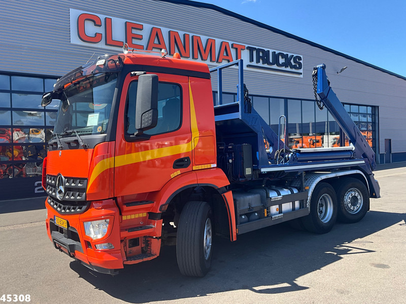 Mercedes-Benz Arocs 2536 Euro 6 Meiler 16 Ton's portaalarmsysteem - شاحنة لودر انزلاقي: صورة 1 Mercedes-Benz Arocs 2536 Euro 6 Meiler 16 Ton's portaalarmsysteem - شاحنة لودر انزلاقي: صورة 1